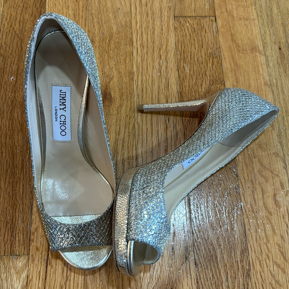 Used once Jimmy Choos - Picture 2 of 5